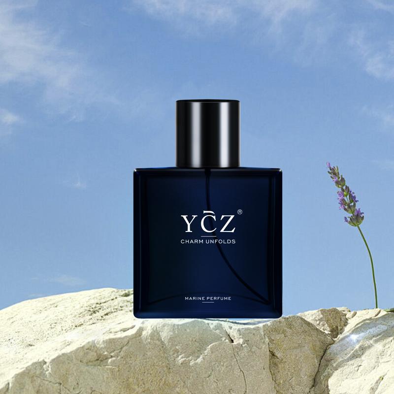 (Only 7.98$)YCZ Midnight Marine Eau De Perfum Men,Original Cologne,Lasting Wear, Party,Date,Christmas Gifts,Gentlemen’s Gift,1.7oz