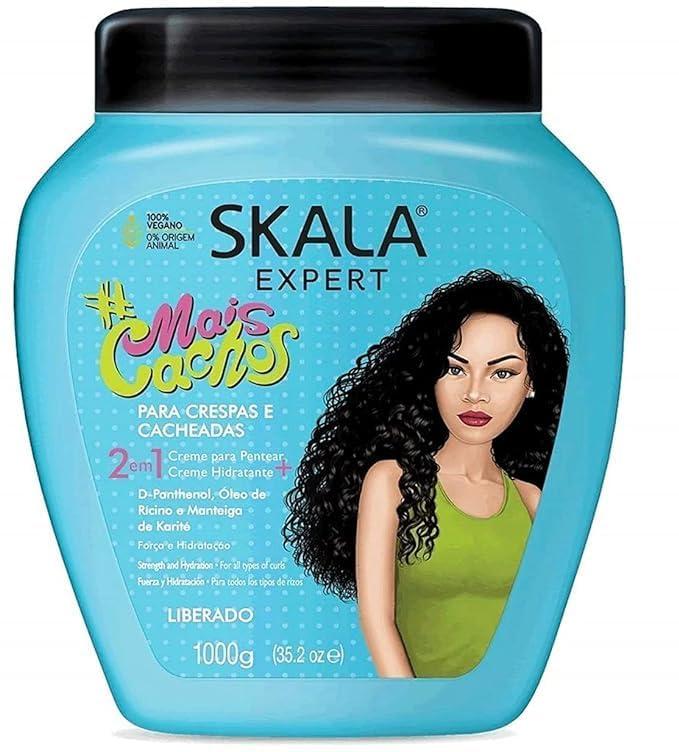 SKALA Hair Type 3ABC - Mais Cachos & Passion Fruit Combo - Hydrate Curls, Eliminate Frizz, For Curly Hair Haircare Comfort Repair Nourishing Shampoo