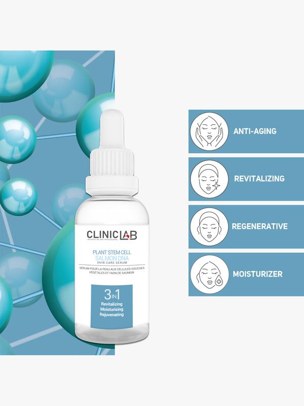 ClinicLab Plant Stem Cell and Salmon DNA Skin Care Serum for Radiant Comfort and Skin Repair Case Pack