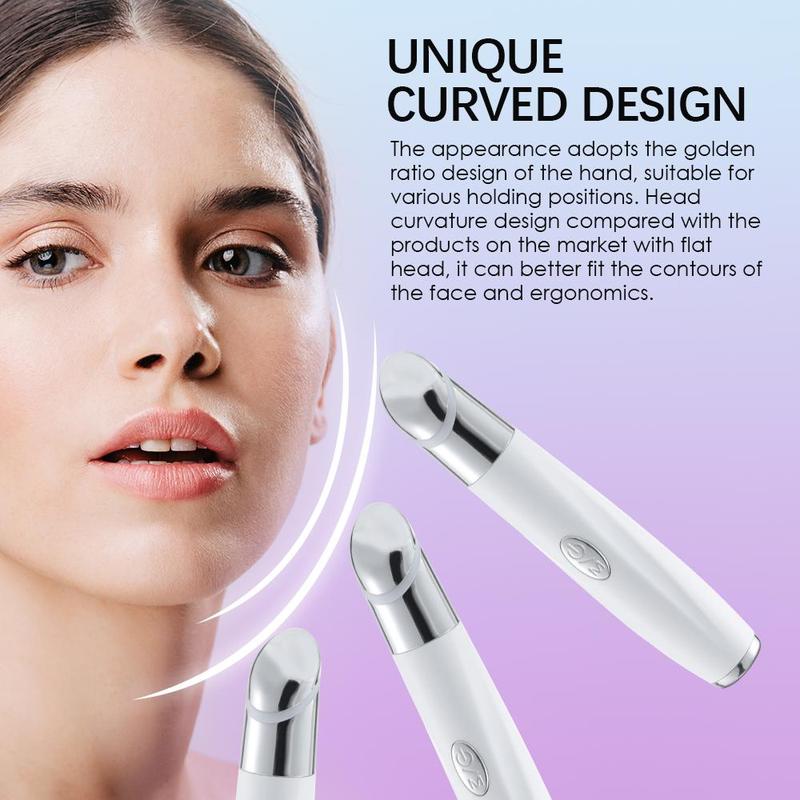 Electric Eye Massager, Heated Eye Massage Pen, Professional Eye Skin Care Massager, Personal Care Appliances for Women