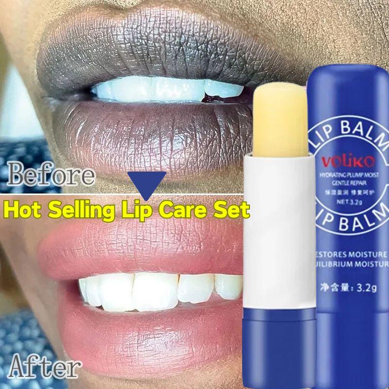 Instantly Lip Balm Remove Dark Lighten Melanin Lip Mask Fade Lip Line Brighten Exfoliating Moisturize Dead Skin Repair Lip Care