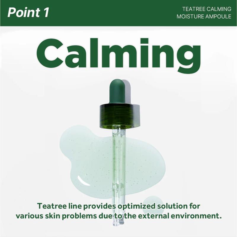 MEDIHEAL OFFICIAL Teatree Calming Moisture Soothing Skincare Ampoule Blemish Cleansing