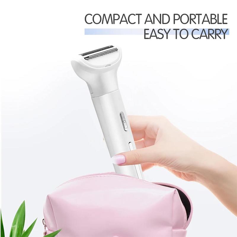 5 in 1 Electric Eyebrow Shaver Set, 1 Set Multifunctional Electric Hair Removal Tool, USB Rechargeable Eyebrow Trimmer for Leg, Arm, Underarm