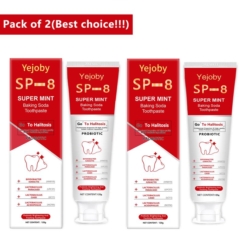 [Only $10.99!!!] SP-8 Toothpaste  Oral Health Management, Fresh Breath Oral Clinic’s 10-Year Development: The Ultimate Bad Breath Fighter and Teeth Whitening Solution Effect is better than SP-6 and SP-7,SP-8 SP-6 SP-4 sp-8 sp-6 sp-4 sp8 sp6 sp4