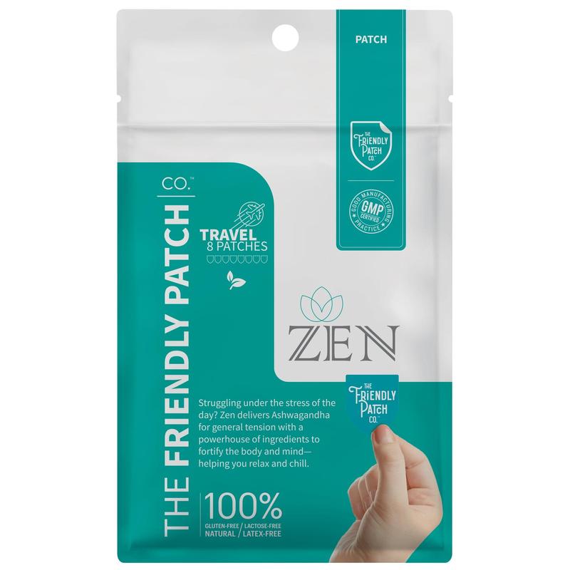 The Friendly Patch Zen calm Patch - travel 8 pack