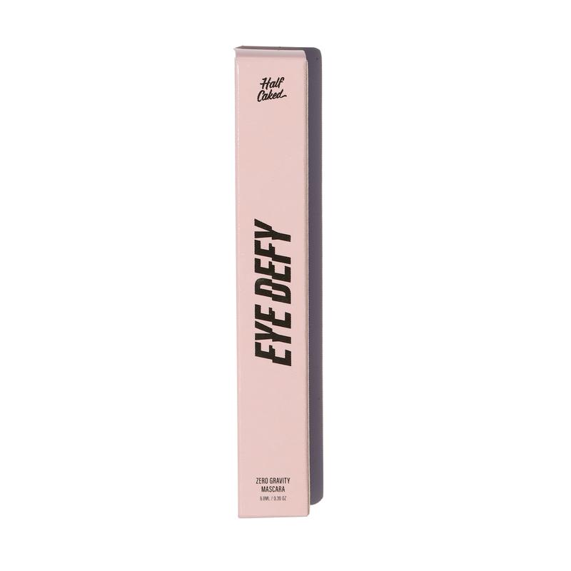 Half Caked Makeup Eye Defy Zero Gravity Mascara - Weightless Volume, Lift, and Length - Washable, Black, 8.8ml mascara Lash Eyelash volumizing