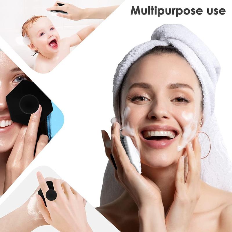 Silicone Facial Skincare Cleansing Brush, Gentle Face Scrubber, Professional Skincare Tools for Daily Use, Lightweight Facial Pore Cleaner, Christmas Gift