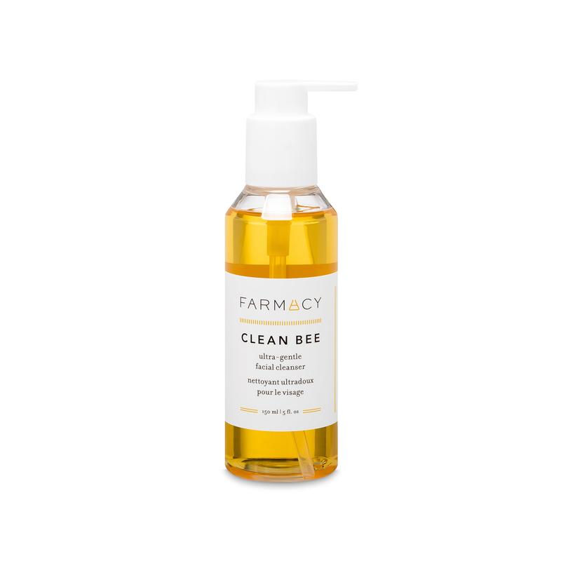 Farmacy Clean Bee Gentle Facial Cleanser - Daily Face Wash & Moisturizer w  Hyaluronic Acid