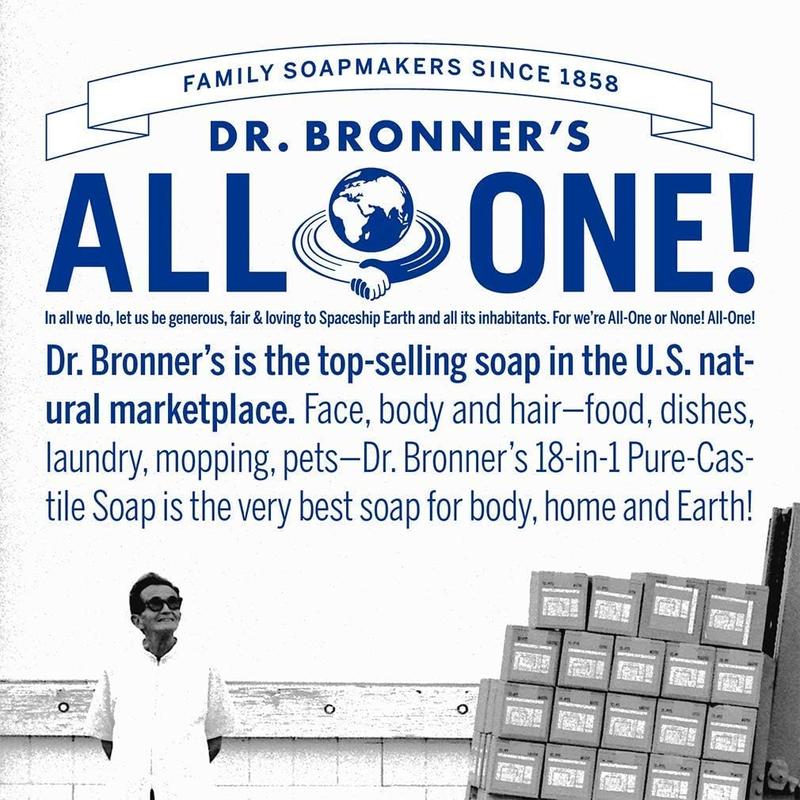 Dr. Bronner's - Organic Lip Balm Variety Peppermint, Orange Ginger, Naked, Lemon Lime) - Made with Organic Beeswax and Avocado Oil, For Dry Lips, Hands, Chin or Cheeks, 0.15 Ounce (Pack of 4)