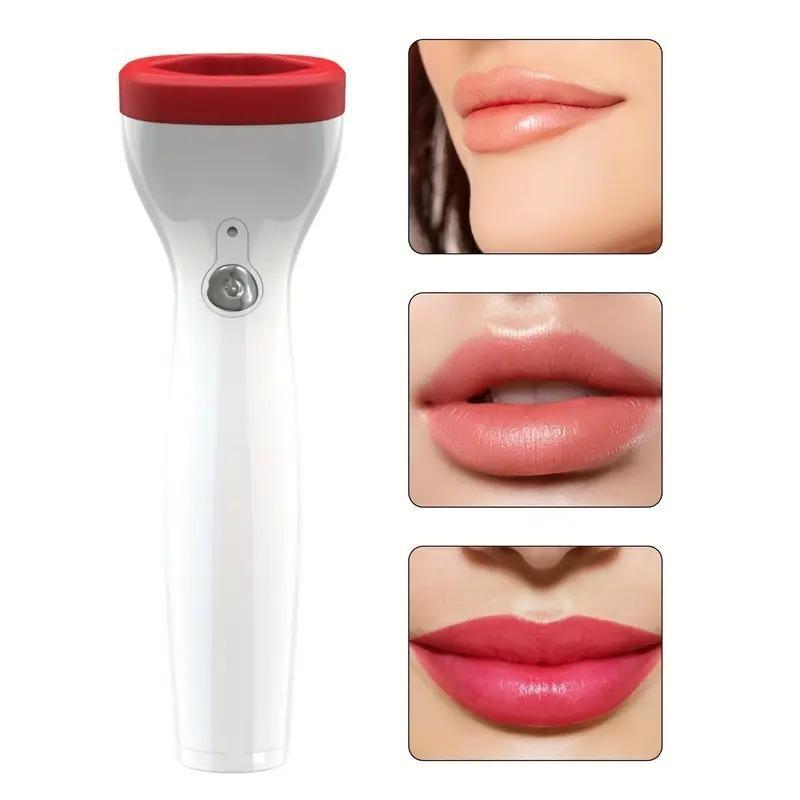 Electric Silicone Lip Plumper, 1 Box Rechargeable Lip Enhancer, Professional Facial Beauty Instrument for Women Home Use, Gift For Christmas & Fall, Winter Gift