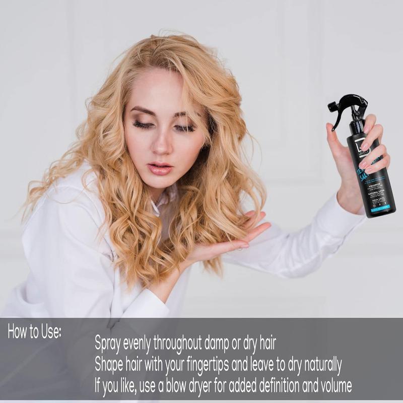 L3 Level 3 Sea Salt Texturizing Spray - Creates Beachy Waves and Texture - Casual Hair Finish