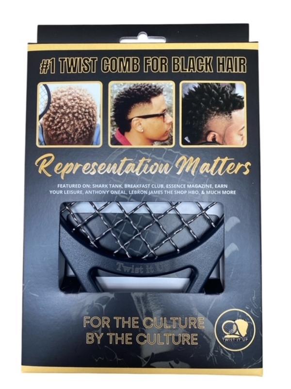 Twist It Up Comb For Black Hair Representation Matters(EA)