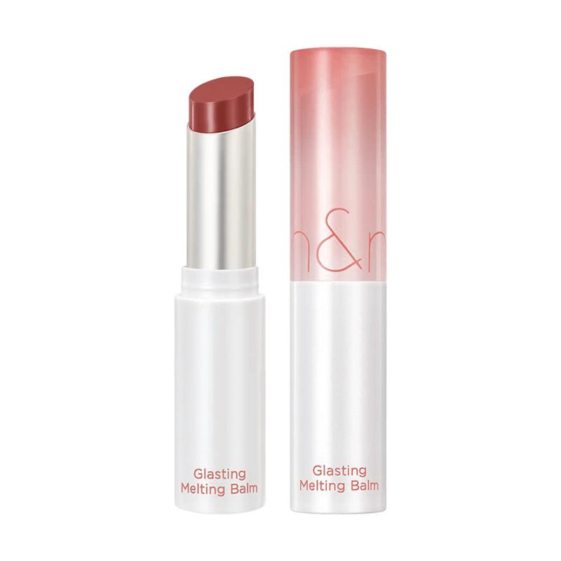 rom&nd Glasting Melting Lip Balm - Moisturizing & Shiny Lip Balm with Nourishing Lip Oil #06 Fig