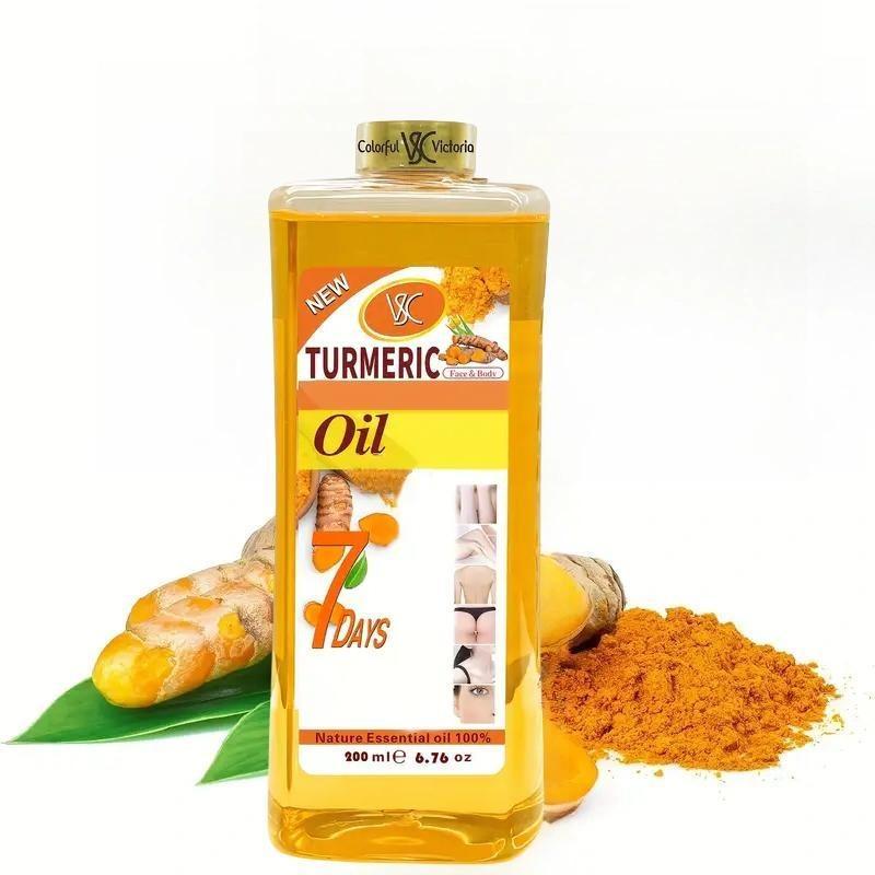 Turmeric Oil Facial Body Massage Oil, Massage Spa, Massage Relaxation First Choice