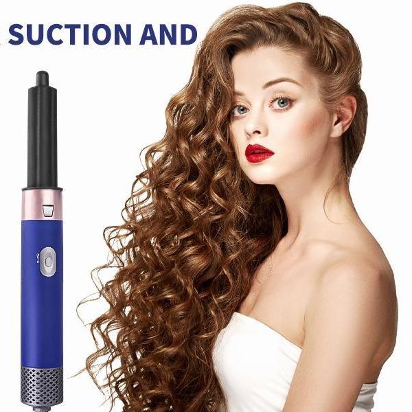 (New release! Hair dryer brush, 5-in-1 Professional hot Air brush set, for quick drying, curly hair drying, straightening, hair stylist [ceramic coating][anion]