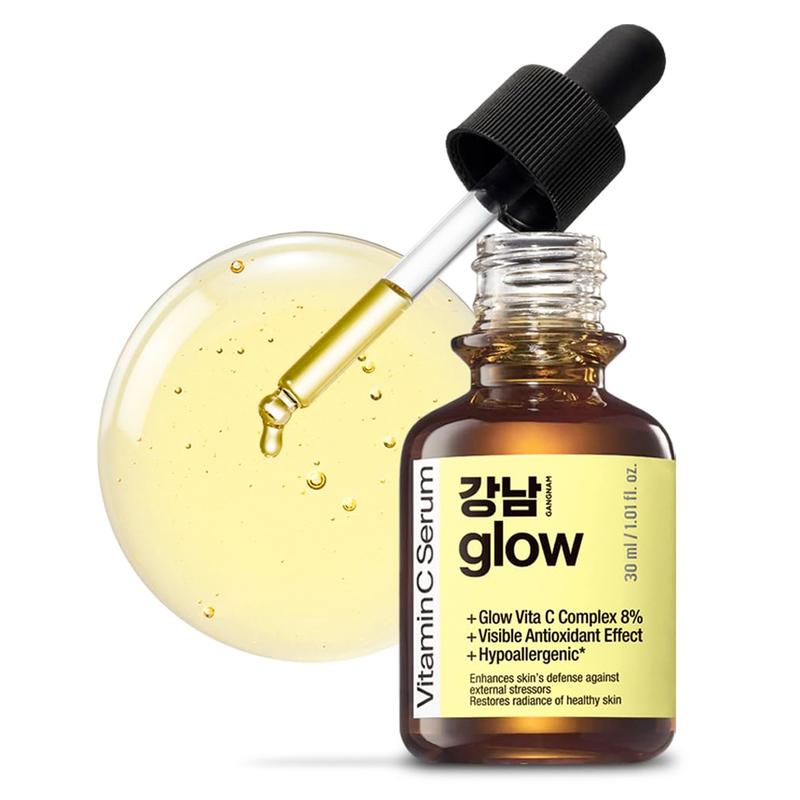 GANGNAM GLOW - Vitamin C Serum 30ml | 99% HIGH-PURITY KOREAN VITAMIN C SERUM