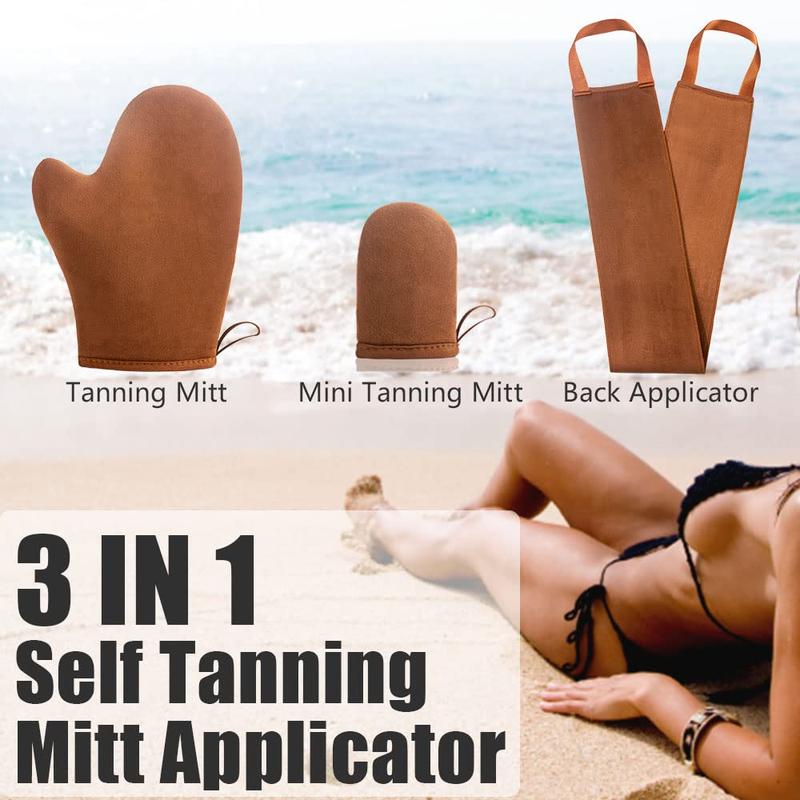 Self Tanning Mitt Applicator Tan Mitt Applicator, Face Self Tanner Mitt Tanning Glove for Self Tan Mitt Applicator Tanning Mitts Self Tanner Mitt Applicator Sunless Tanner Mitt Skincare Comfort