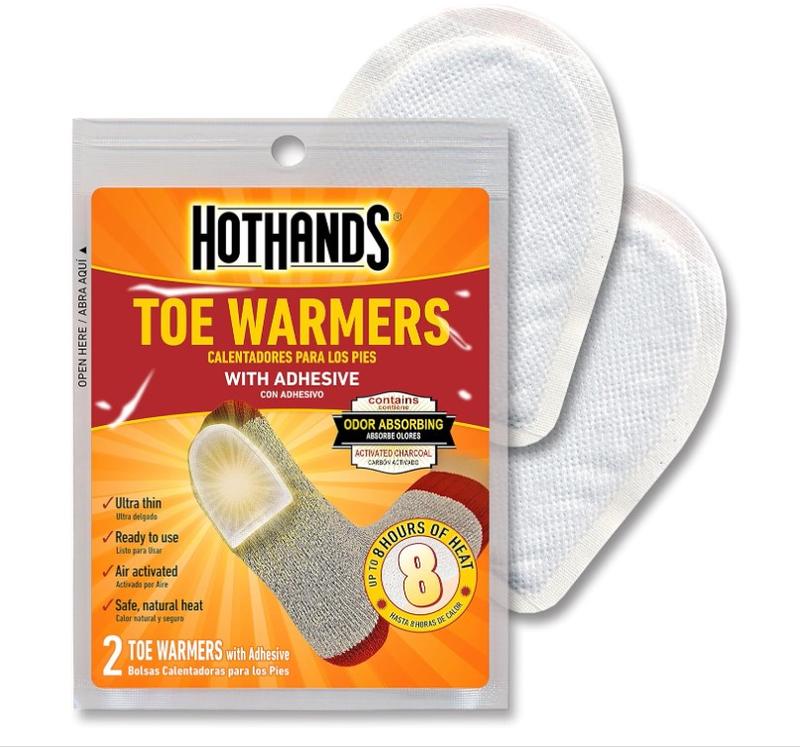 HotHands Hand & Toe Warmers - Long Lasting Natural Odorless Air Activated Warmers - 24 pair hand warmers & 8 pair toe warmers (Pack of 1)