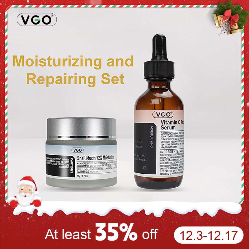 VGO-Essence Face Cream Moisturizing and Repairing Set Skincare Moisturizer-Live