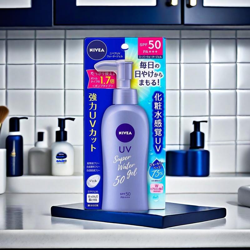 Kao NIVEA Sun Protect Water Gel Super SPF50 PA+++, 75%, 80g Squeeze bottle, for all skin types Facial Skincare Sunscreen Comfort Skin Repair