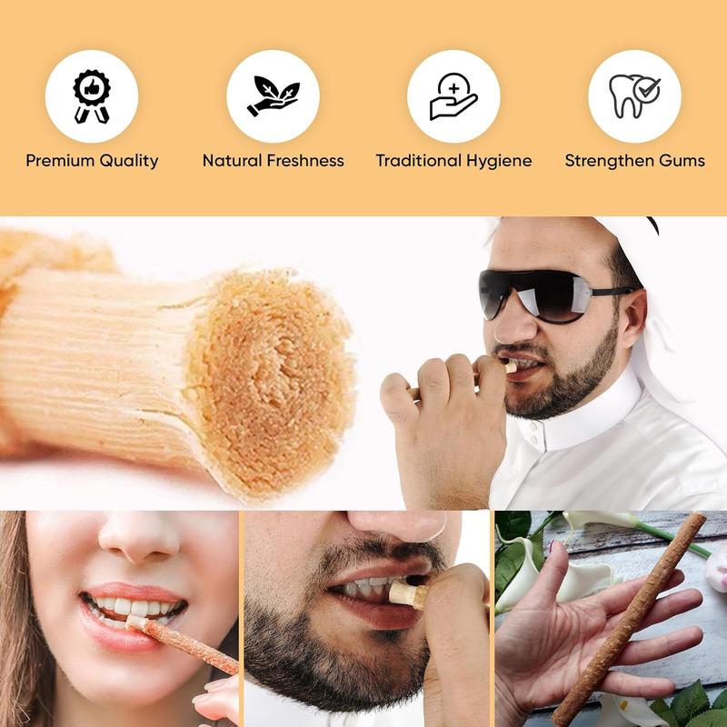 Miswak (Traditional Natural Toothbrush) (10 Pack) by Sewak Al-Falah