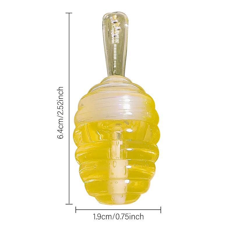 Cute Transparent Honey Jar Design Lip Mask, Portable Moisturizing Honey Lip Mask, Lip Repair Treatment, Lip Care Products for Girls Women