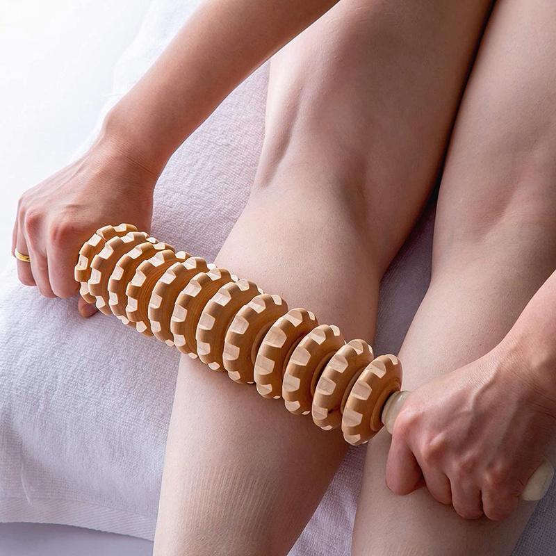 Lymphatic Drainage Manual Massage Tool for Daily, 1 Count Gentle Wooden Massager for Sculpting, Muscle Shaping, Christmas, Christmas Gift