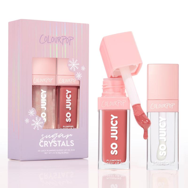 ColourPop® Sugar Crystals Plumping Lip Oil Set - Holiday Kit