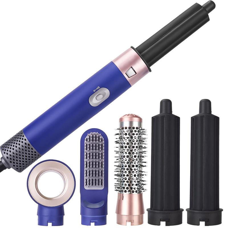 (New release! Hair dryer brush, 5-in-1 Professional hot Air brush set, for quick drying, curly hair drying, straightening, hair stylist [ceramic coating][anion]