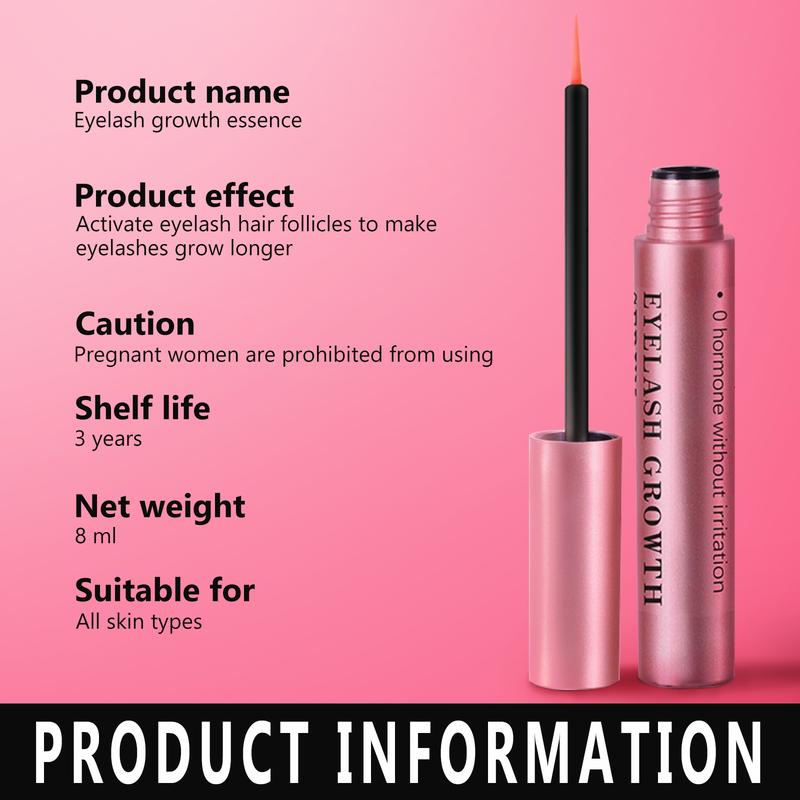 Advanced Eyelash Serum for Thicker, Longer Eyelashes and Eyebrows, Eyelash Serum, Eyelash Treatment and Conditioner - Fuller & Longer Looking Eyelashes, Extensions & Eyebrows