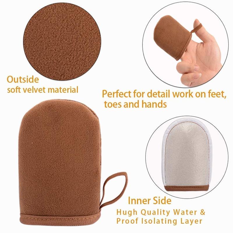 Self Tanning Mitt Applicator Tan Mitt Applicator, Face Self Tanner Mitt Tanning Glove for Self Tan Mitt Applicator Tanning Mitts Self Tanner Mitt Applicator Sunless Tanner Mitt Skincare Comfort