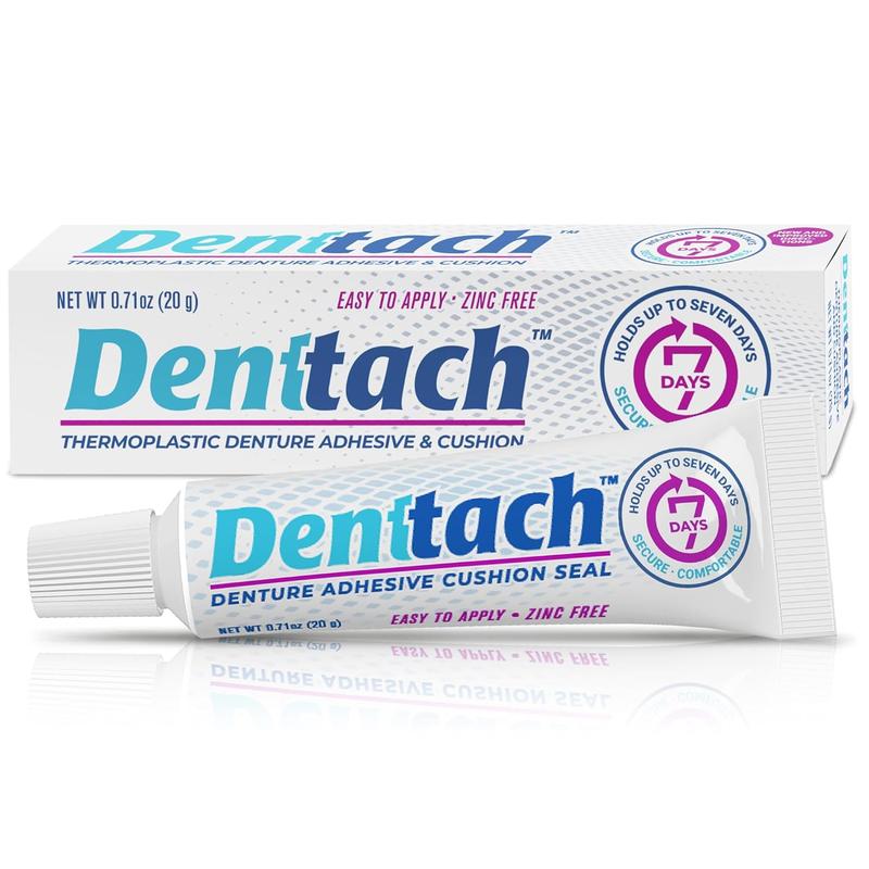 [best seller] Denttach Thermoplastic Adhesive Denture Reline Oral .70 oz