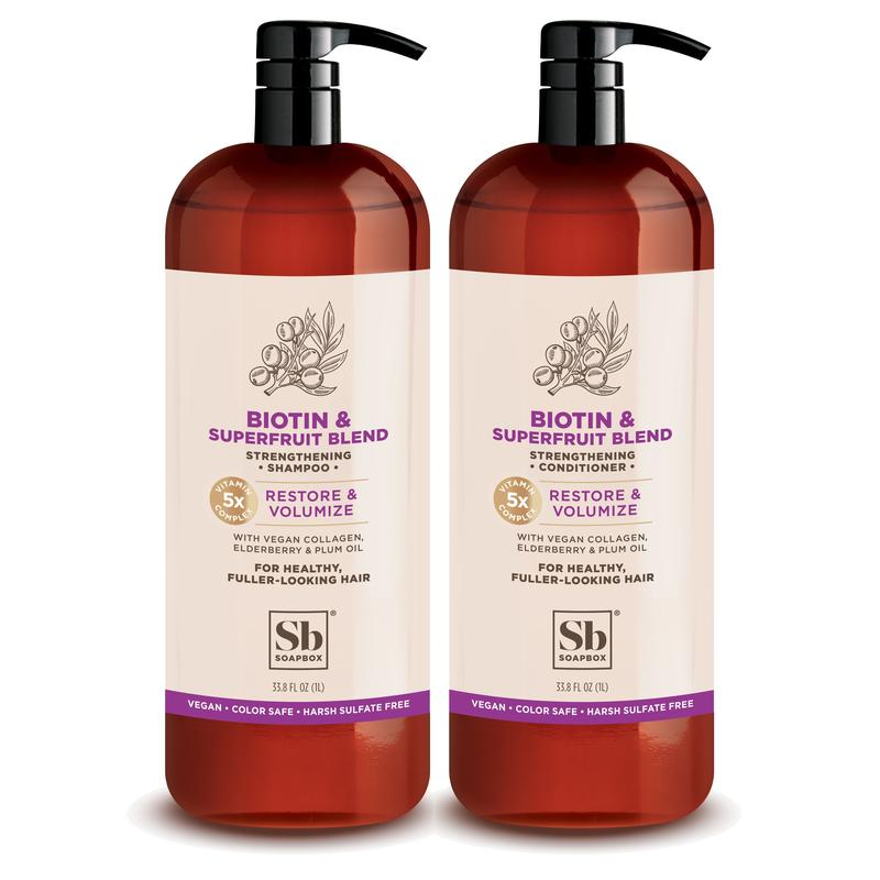 Soapbox Shampoo + Conditioner Set (1L)